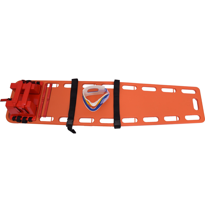 Pool First Aid Floating Rescue Spine Board Professional Water Life Saving Stretcher Life Board Head Holder