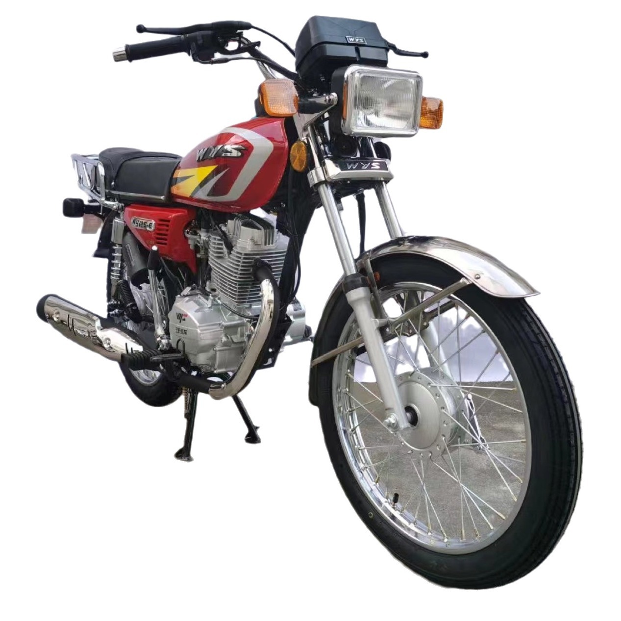 New Guosan Exports Africa Motorcycle Cg 125Cc150Cc Fuel Straddle Two-Wheeled Wangye Motorcycle