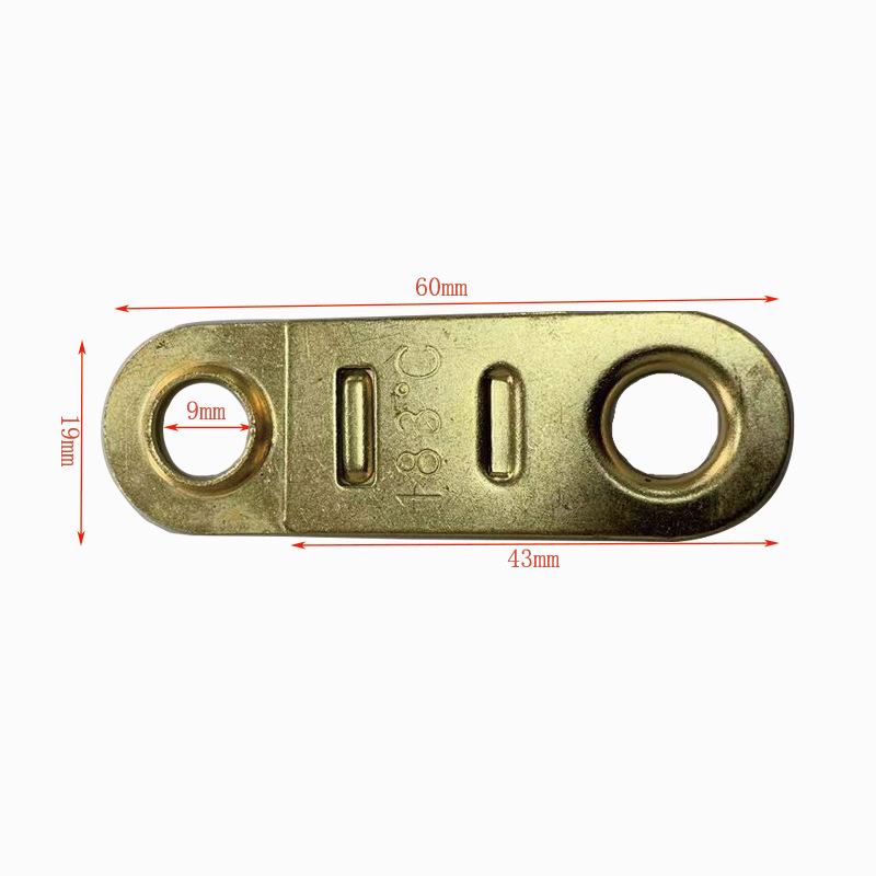 Kitchen Automatic Fire Extinguishing Equipment Device Temperature Sensing Piece Fusible Alloy Piece 183 Degrees 185 Degrees Temperature Control Protective Fusible Piece