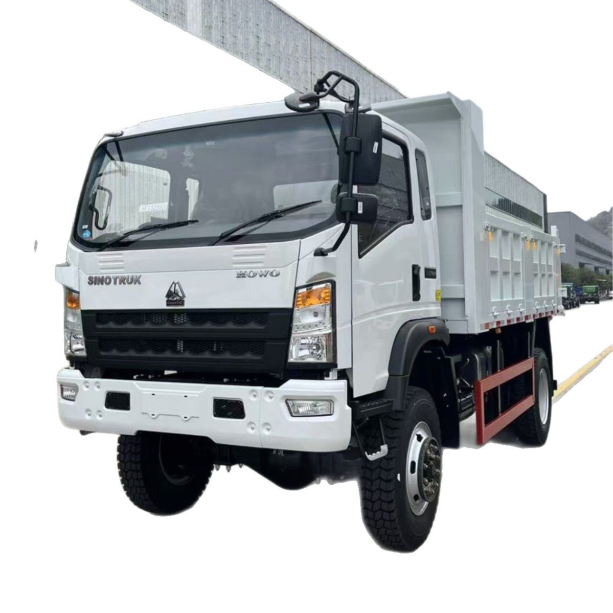 Sinotruk Howo China Heavy Industry Howo Howman National Two 4X4 Full Drive Dump Truck Export