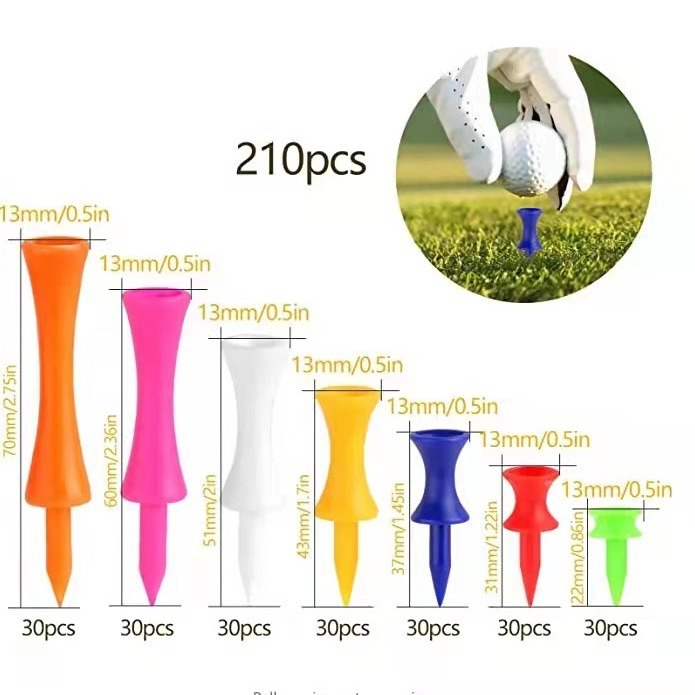 Шипы для гольфа на колесах, ограниченные шипы, 25-70 мм