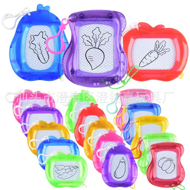 Образовательные игрушки для детей, мини черно-белая магнитная доска для письма, блокнот с креплением, маленькие подарочные игрушки