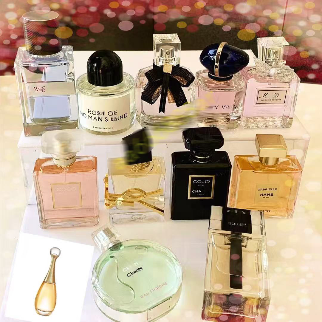 Vietnamese Perfume Wholesale Big-Name High-Quality One-To-One Mingtong Cross-Border Export Perfume Blue Powder Encounter Black Crow Flakes