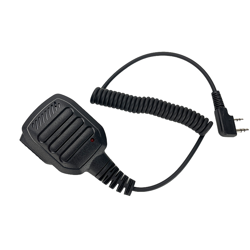Baofeng Walkie-Talkie K-Head Hand Microphone Shoulder Miquan Sheng Walkie-Talkie Megaphone Domestic Universal Cross-Border Hot Model