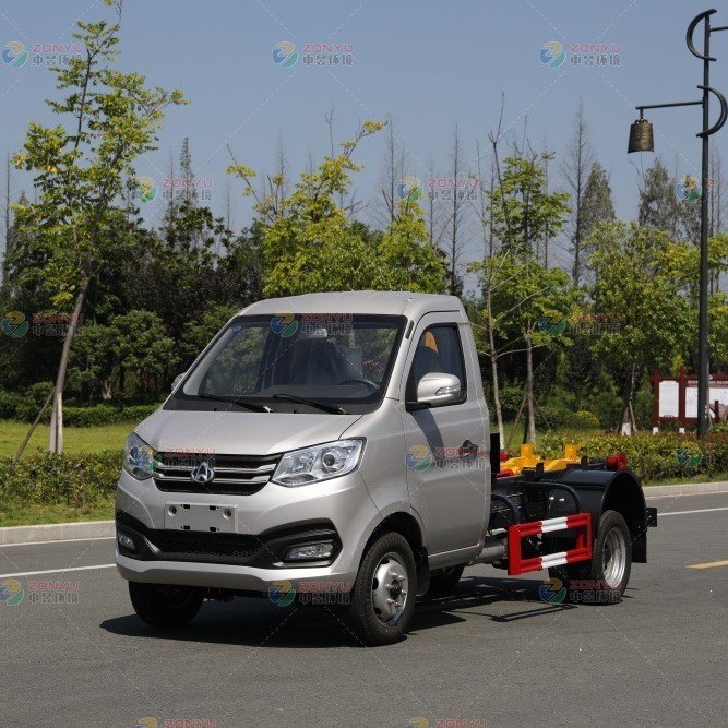 Changan Small Hook Arm Garbage Truck Detachable Garbage Truck Detachable Garbage Truck Manufacturer Large Quantity