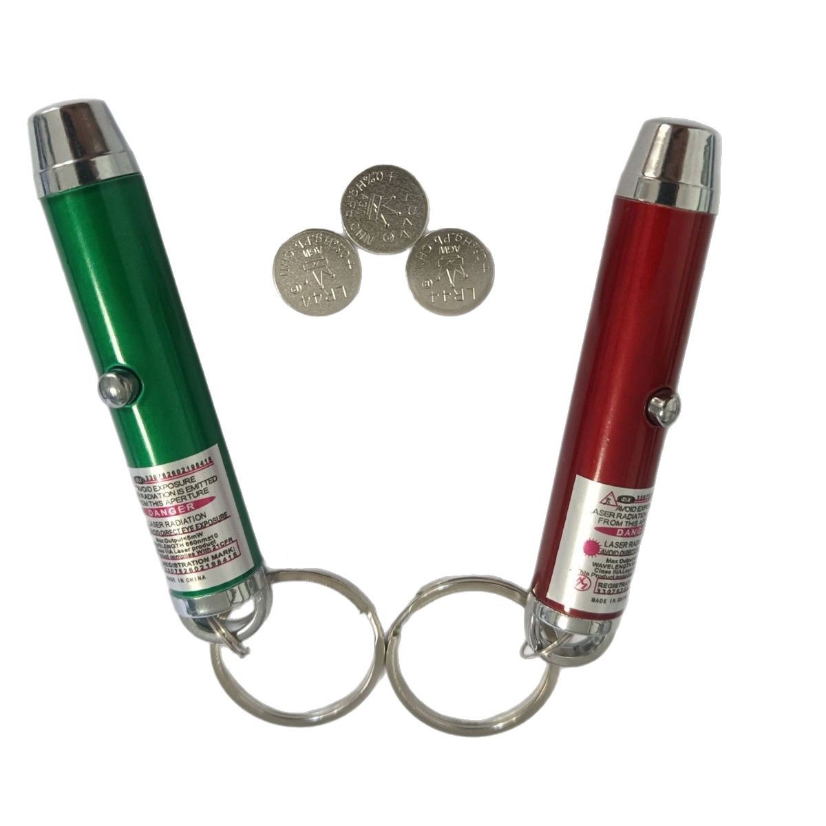 Mini infrared laser flashlight cat laser pointer button battery long life cat stick laser teaching pen