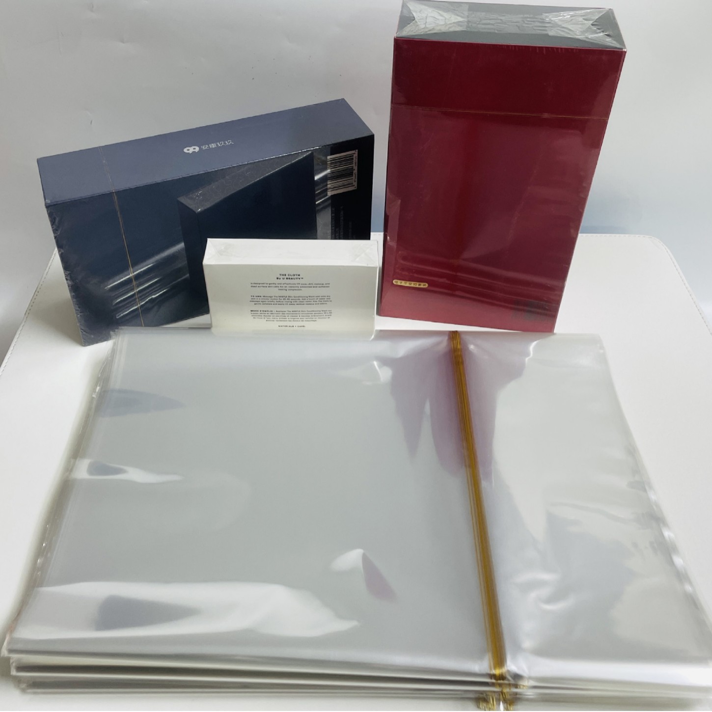 bopp cigarette wrap film easy tear pull line tea gift box cosmetic outer wrapping film shrink plastic film cigarette wrap gold thread film
