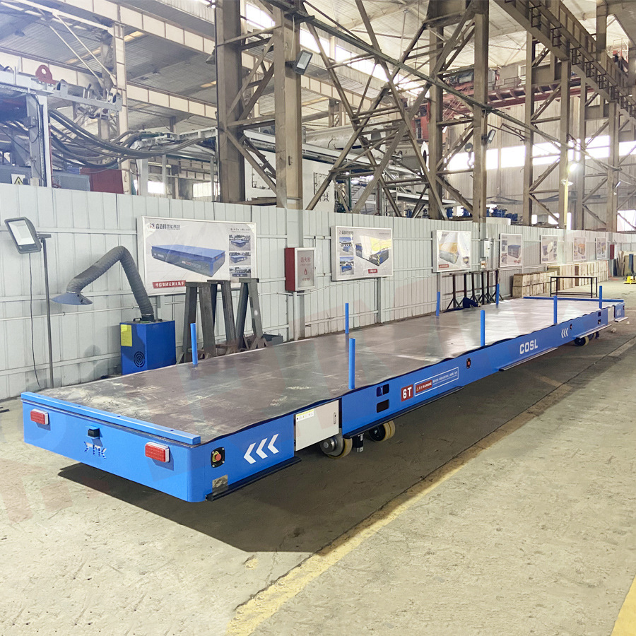Ruimaike Omnidirectional Mobile Rudder Electric Horizontal Truck Vertically and Horizontally Mobile Battery Workshop Transport Truck