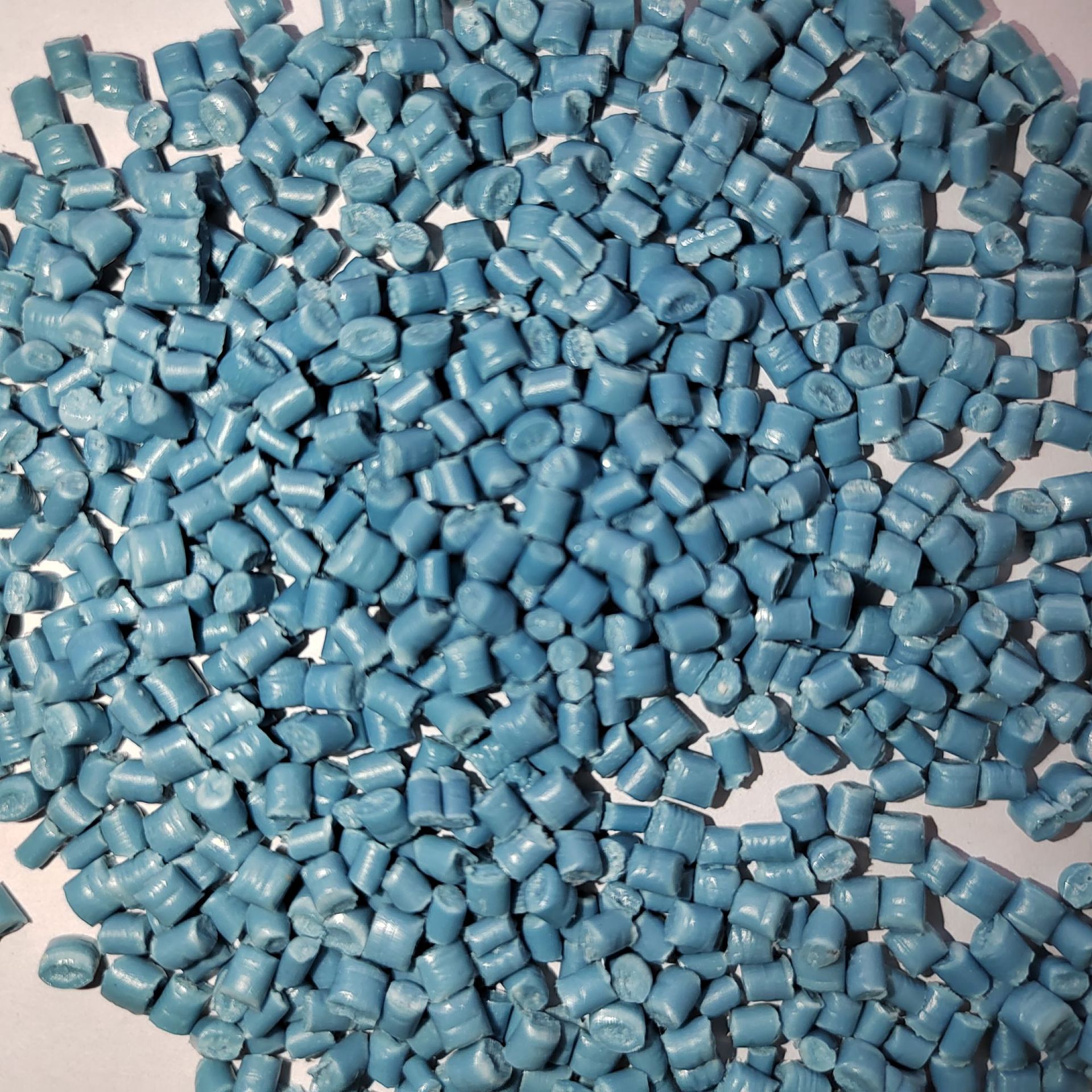 Self-produced and Sold PP Blue Material Light Blue PP Particle Regeneration Material Polypropylene Blue PP Particle Material
