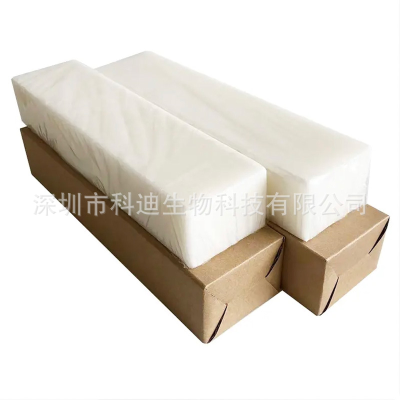 Shenzhen Factory Direct Supply 1kg Strip Handmade Soap Raw Materials DIY Soap Base Milky White Soap Base Soap Raw Materials Wholesale