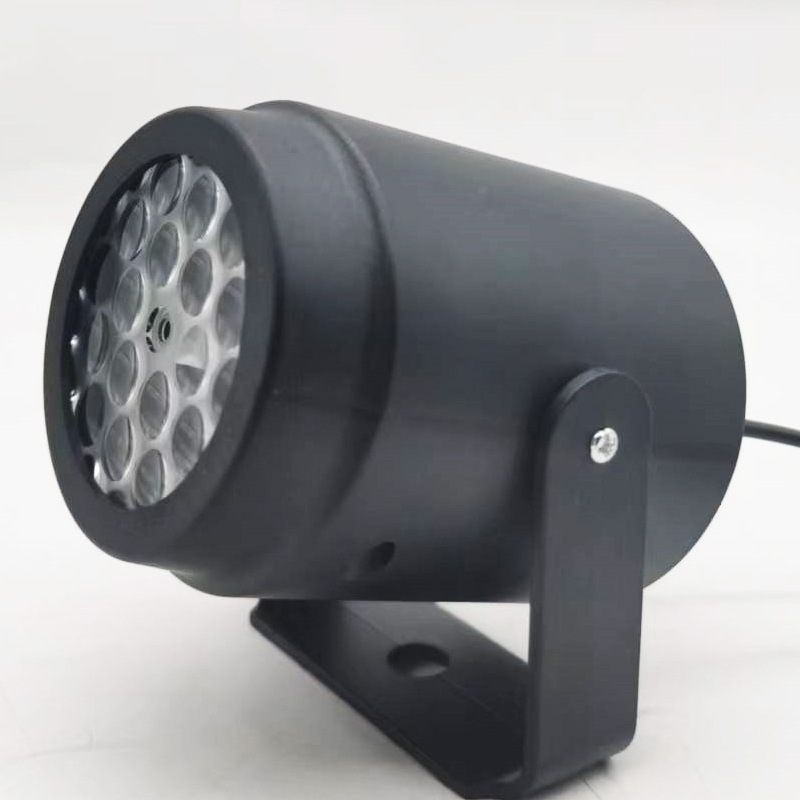 Cross-border LED16 pattern rotating projection lamp mini blizzard Christmas holiday decoration colorful projector