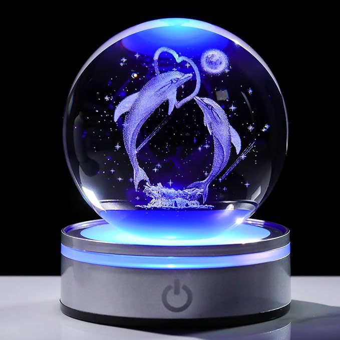 Creative crystal ball nightlight office home desktop decorations small ornaments factory direct cross-border exclusive