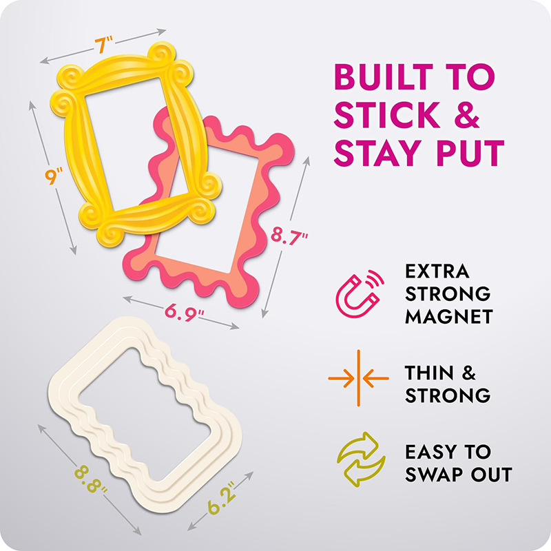 Customized Magnetic Photo Frame Photo Wall Certificate Hanging Wall Display Frame Display Frame Pvc Photo Frame DIY Modern Simple Plastic