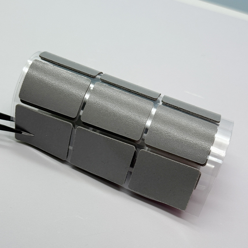 Manufacturer Customized Glossy Flame Retardant Silicone Foam New Energy Silicone Foam Cotton High Temperature Resistant Fireproof Silicone Gasket