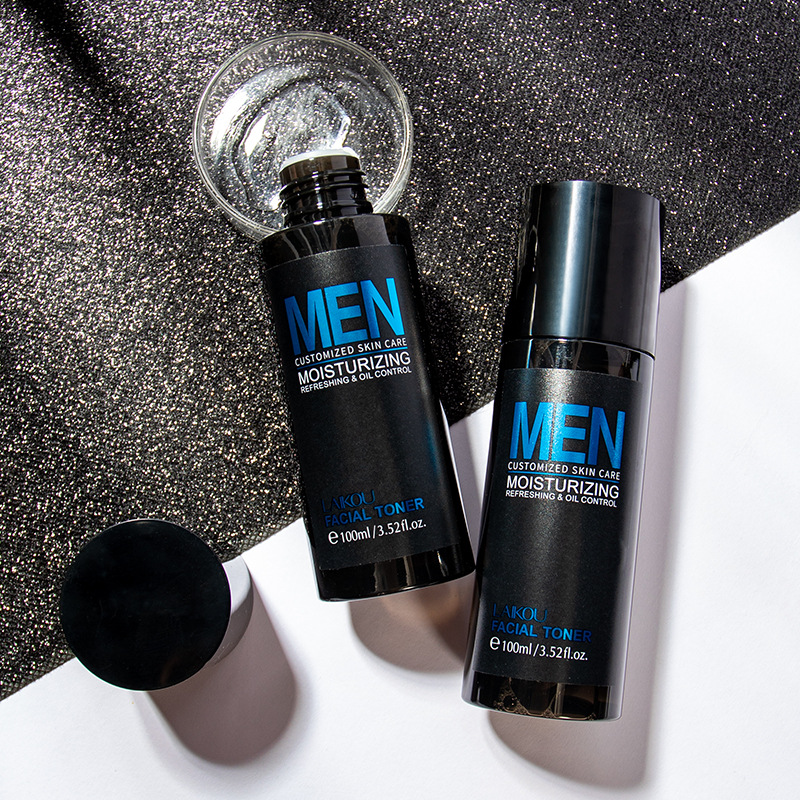 Тонер Laikou для мужчин 100мл 4D гиалуроновая кислота увлажняющий сужение пор уход за кожей