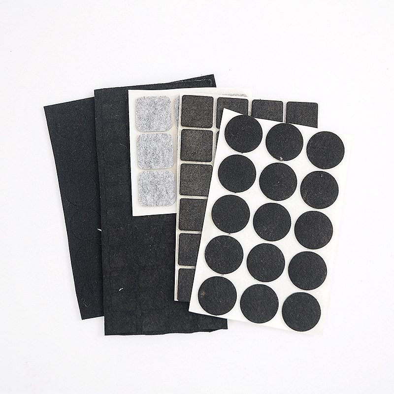 Felt Table and Chair Mat Manufacturer Wholesale Table and Chair Leg Protection Pads Silent Non-Slip Table and Stool Single-Sided Foot Pads Chair Set