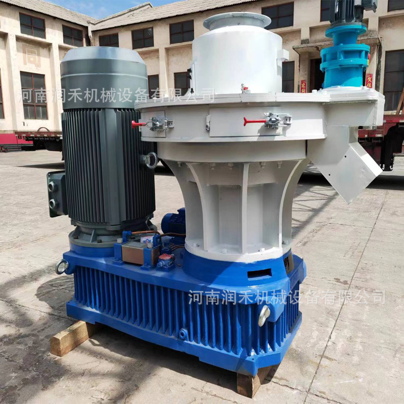 Large-Scale Biomass Pellet Machine Production Line, Small Wood Pelletizing Complete Equipment, Ring Die Pelletizer, Fully Automatic