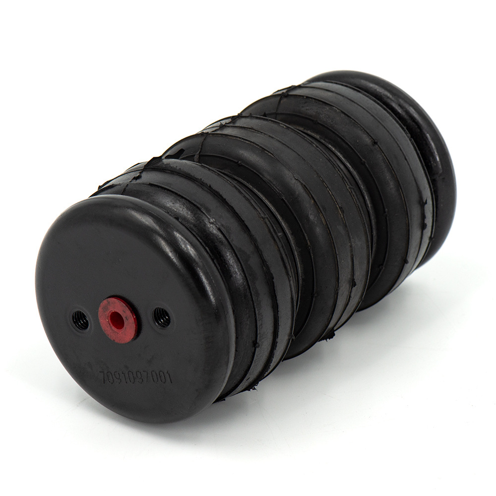 Cross-border modification single port 1/4 "npt air suspension 97mm truck shock absorber rubber airbag 3E2200