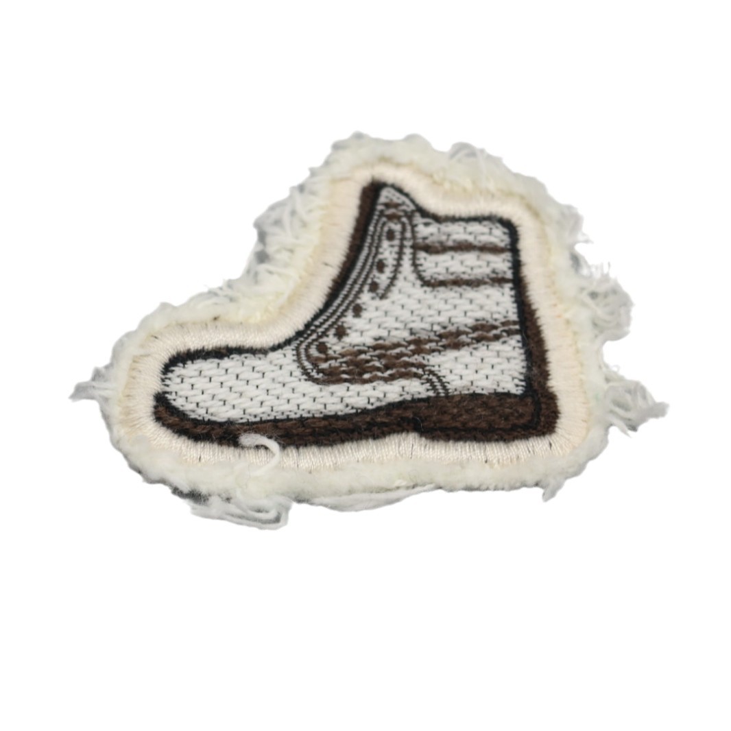 Clothing accessories burr embroidery cloth label autumn and winter accessories letter patch accessories decorative weaving mark trademark wholesale