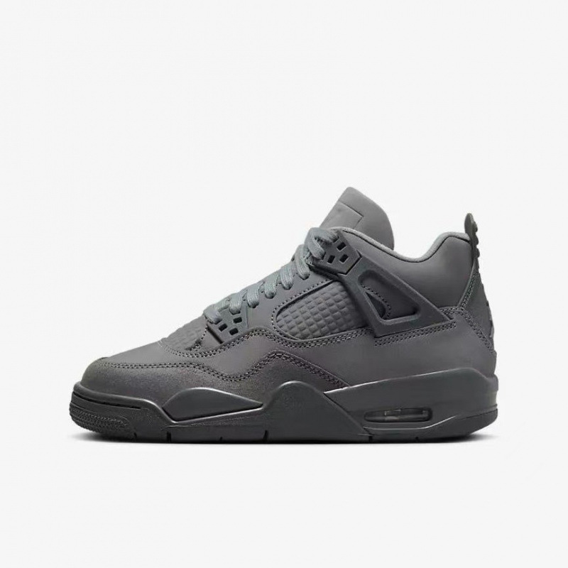 Putian shoes aj4 black and white panda oxidation green black cat black gray white cat Joe 4 non-slip wear-resistant versatile men's and women's basketball shoes