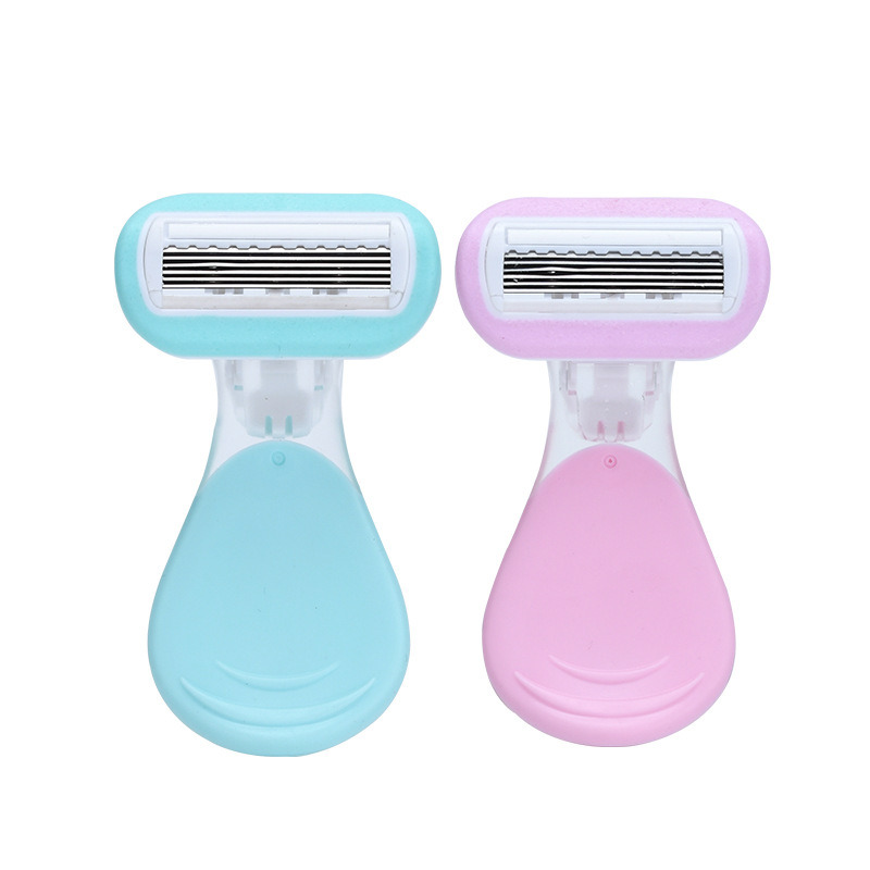 Shaving Knife for Girls, Armpit Hair, Pubic Hair, Leg Hair, Hand Hair, Manual Trimmer, Private Part Hair Removal Artifact, Hair Removal Knife