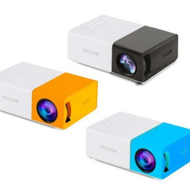 Yellow White Machine YG300 HD Home Mini Mini Projector Home YT300-1LED Portable Projector