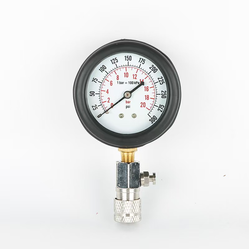 Tu-12 Cylinder Pressure Gauge Car Cylinder Detection Fuel System Injection Pressure Instrument Auto Repair and Maintenance Tools