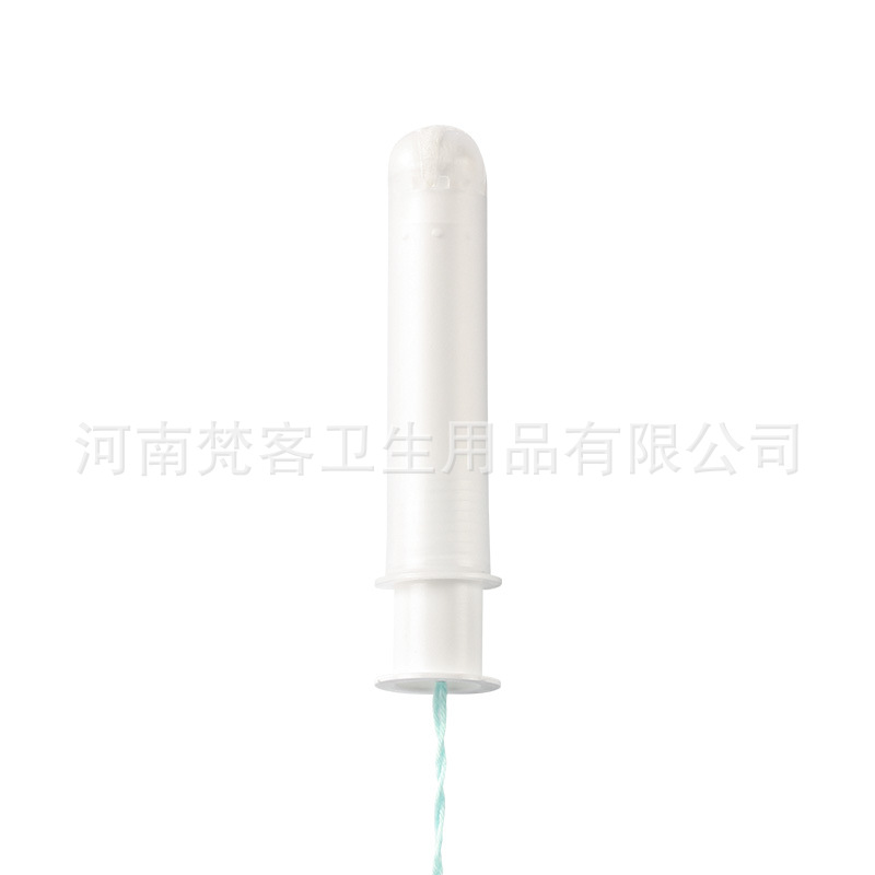 Tampon short catheter built-in cotton swab girl sanitary napkin pocket cylindrical cotton core