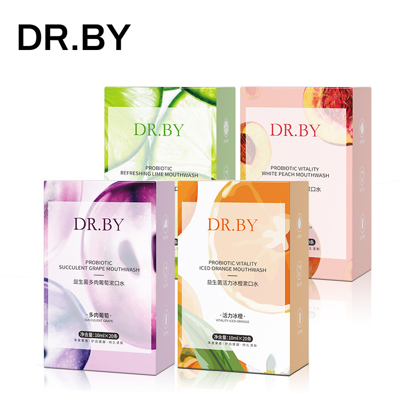 Dr.By Probiotic Vitality Mouthwash Fresh Breath Teeth Oral Care Manufacturer Wholesale