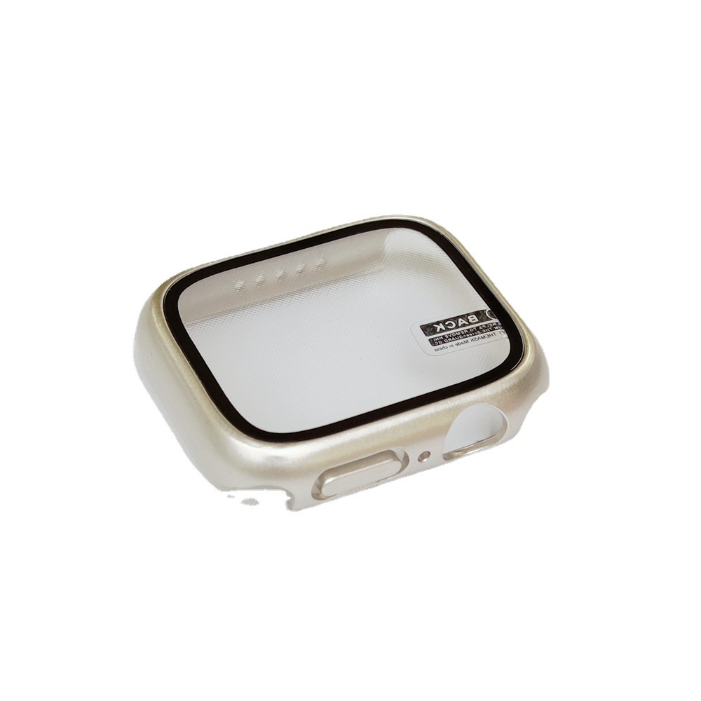 Suitable for Apple Pc Watch Case 45mm Generation Protective Case Watch8 Ultra S10 Hard Shell Tempered Film Injection One