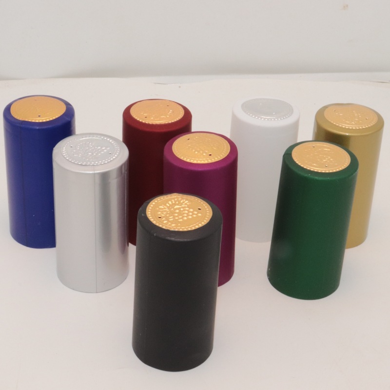 Red wine bottle sealing heat-shrinkable film liquor plastic film PVC heating heat-shrinkable protective film disposable adhesive cap