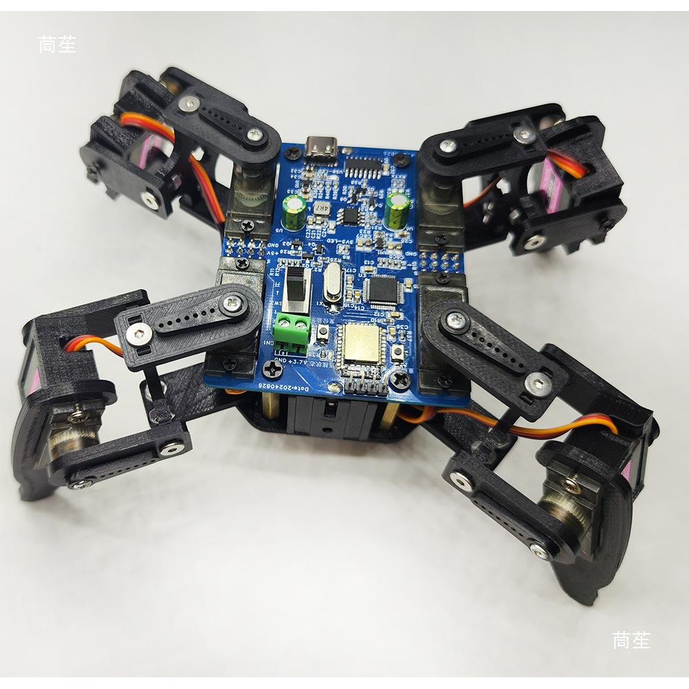 Bionic Spider Quadruped Kit Assembled Robot Servo Driver Board Arduino Programming Education Leidezhu