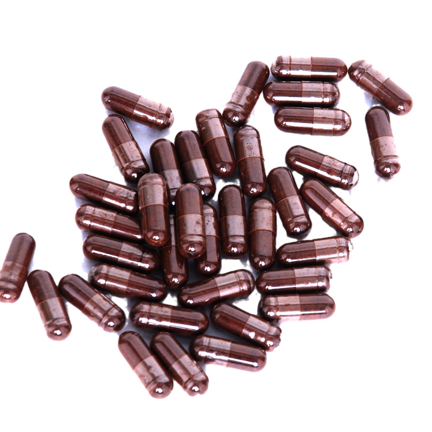 Dabie Mountain Jinzhai Broken Ganoderma Spore Powder Capsules Strength Factory Wholesale Processing Discount 100 Capsules Take Sample