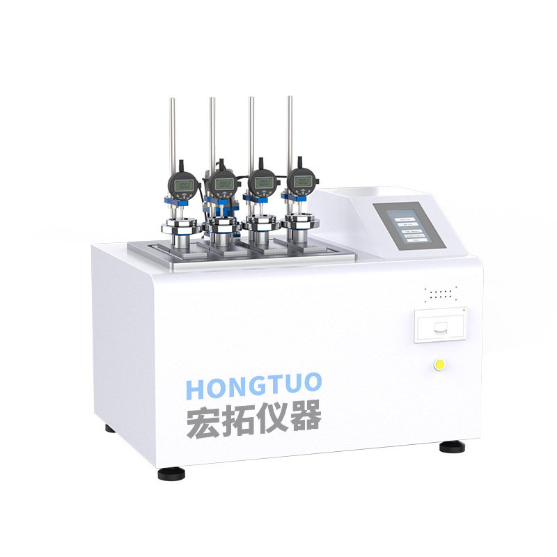 Digital display thermal deformation Vika softening point temperature tester touch screen four-station Vika thermal deformation tester