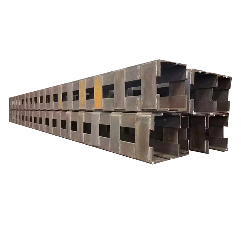 Foshan Construction Engineering Uses Welded Steel Grids for Processing and Manufacturing Pile Foundation Box-Type Steel Structure Columns, Available for Direct Sale