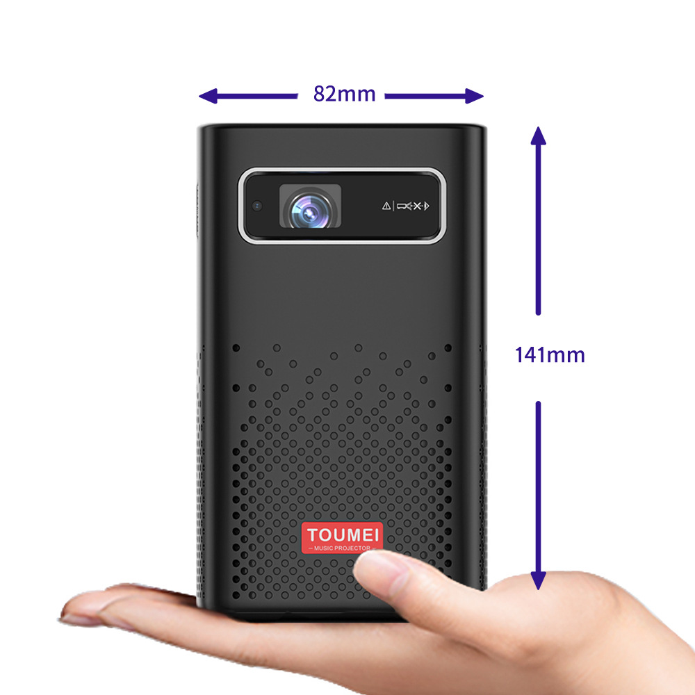 Projector Home C900 Portable Built-In Battery 4K Ultra High Definition Automatic Focus Dlp Projector Source Factory