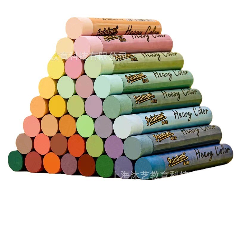 Wholesale heavy color bulk oil painting stick art institution kindergarten single mixed oil painting stick multi-color thick color oil painting stick