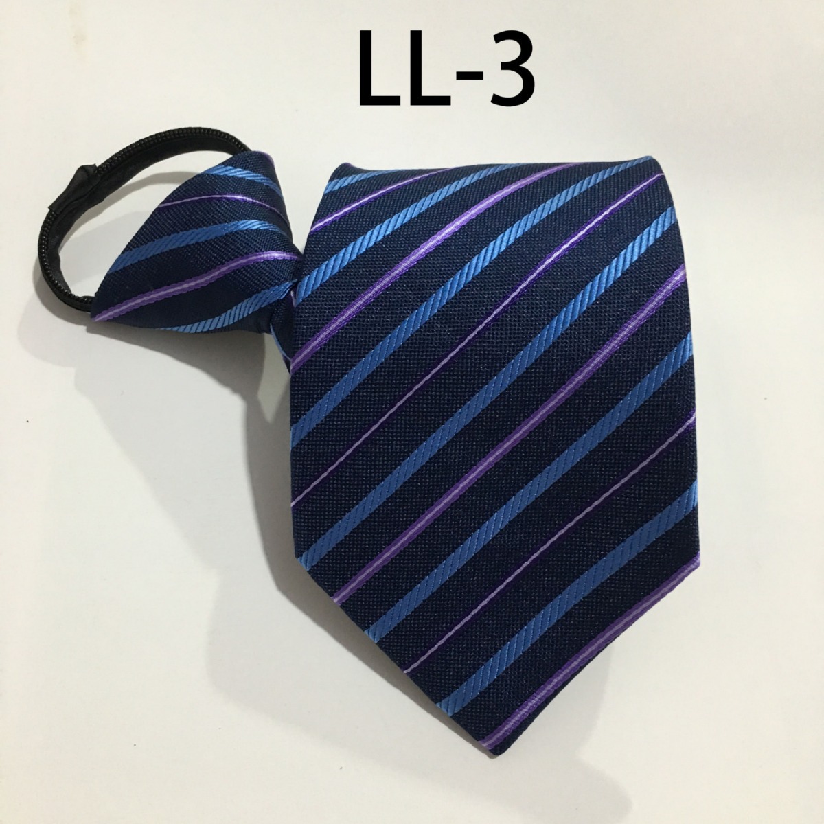 Men's Korean style Business wedding 8c striped zipper tie Hotel bank business wholesale tie