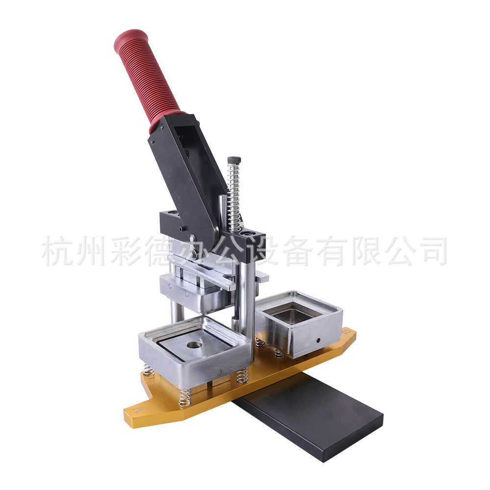 Explosions 50*50 square refrigerator sticker machine rubber magnetic refrigerator sticker mold cutter badge machine