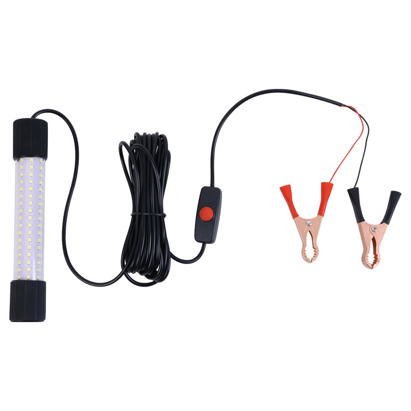 12V-24V underwater fish trap light green white blue yellow Fishing Fishing light raft fishing light night fishing warped