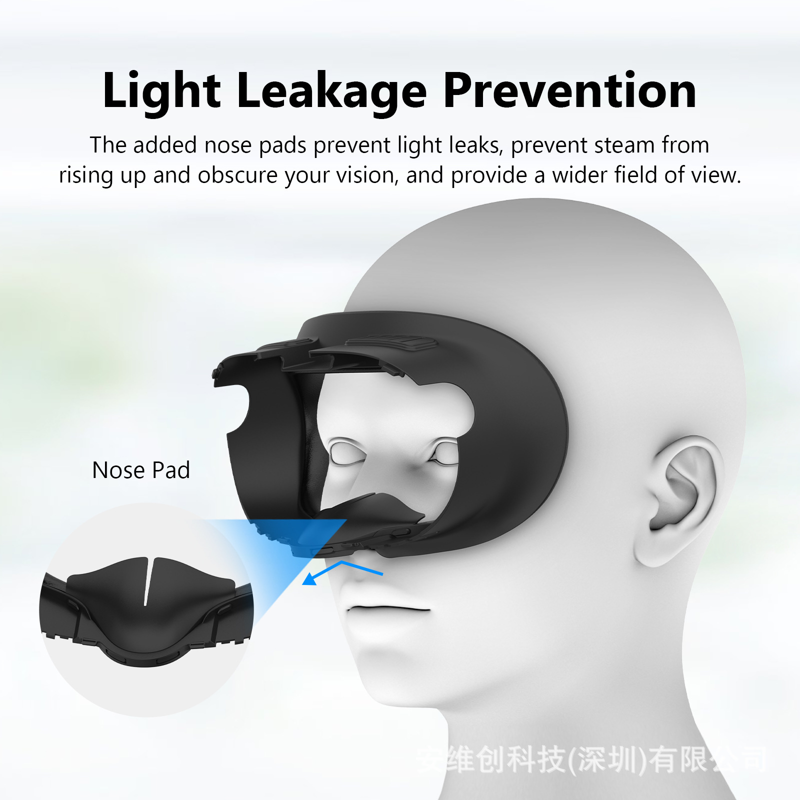 Applicable and Quest3VR glasses replacement mask replaceable spare Oculu eye mask skin VR mask Meta accessories