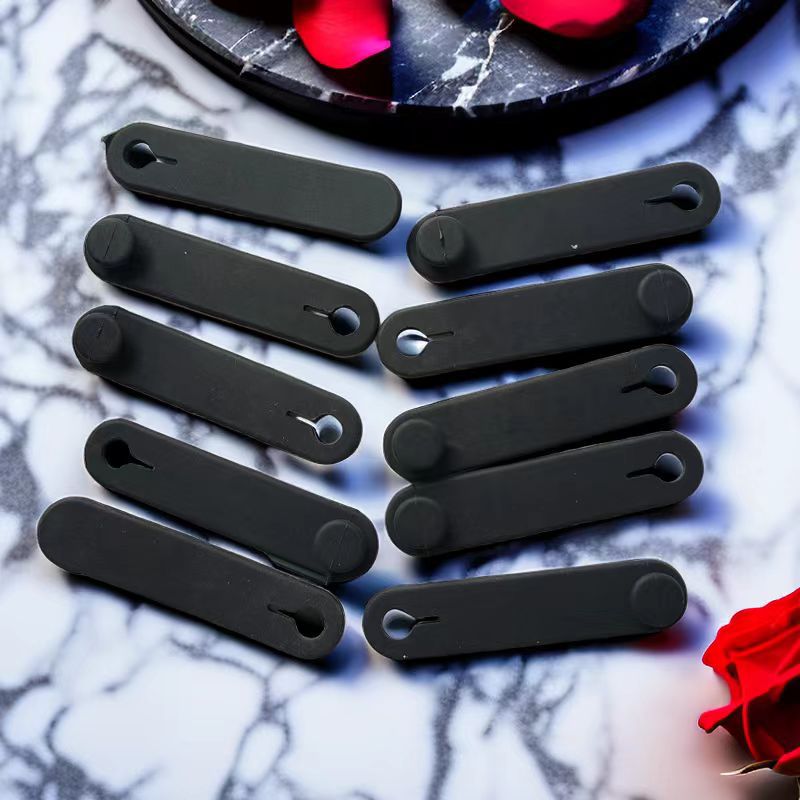 Special Cable Ties for Electric Motorcycles and Electric Vehicles, Used for Bundling and Organizing Modified Wiring, Rubber Cable Ties for Securing Electric Motorcycles