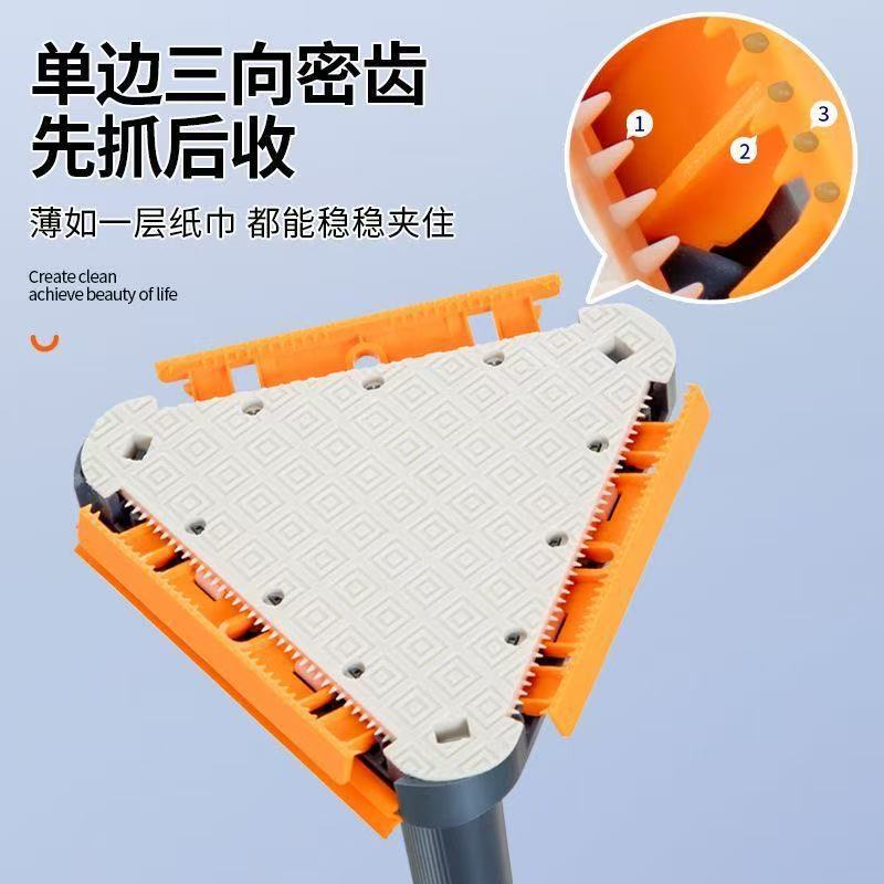 New Triangle Garbo Mop Various Floor Mop Cleaning Triangle Garbo Mop Household Face Towel Mop Roof Mop