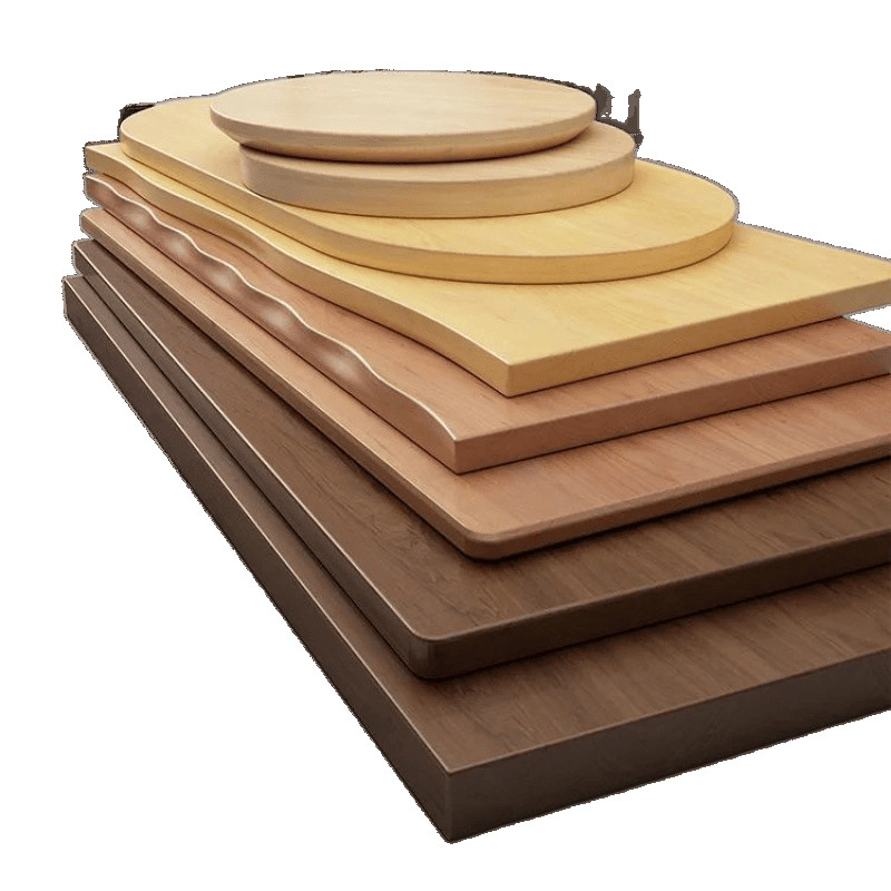 Pine Solid Wood Board Desktop Bar Table Dining Table Office Computer Table Bay Window Table Solid Wood Factory Cross-Border Wholesale