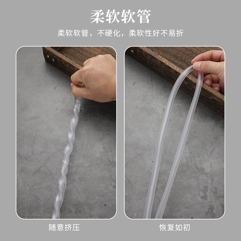 Copper head tea tray drain ball tube suction ball suction pipe tea table hose kung fu tea set fittings drain pipe drain ball
