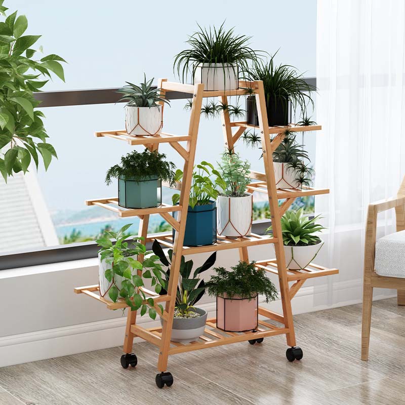 Многоярусный цветочный стеллаж, для хранения на балконе