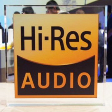 Suitable for sony sony Hi Res small gold standard HiRes metal stickers audio ear decoration stickers hifi Gold standard