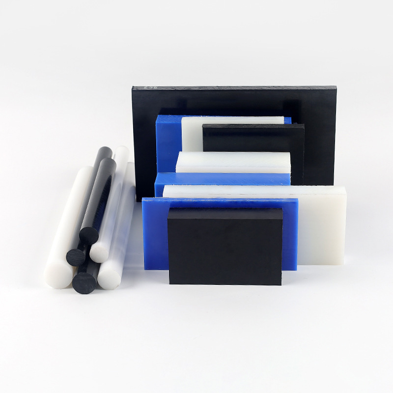 Customized White Pa66 Nylon Plate Black Pa6 Nylon Square Plate Strip Beige Blue Mc901 Nylon Processing