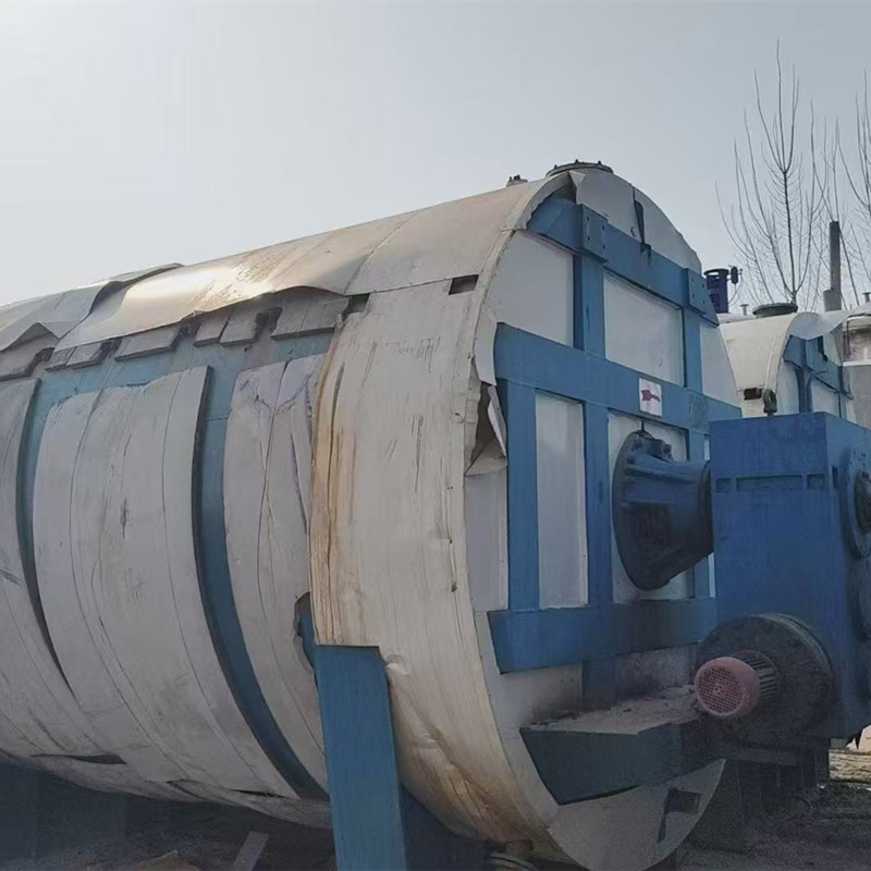 В наличии, продажа б/у горизонтальной машины для кристаллизации, стабильная работа, 10 кубов, 30 кубов, кристаллизатор из нержавеющей стали