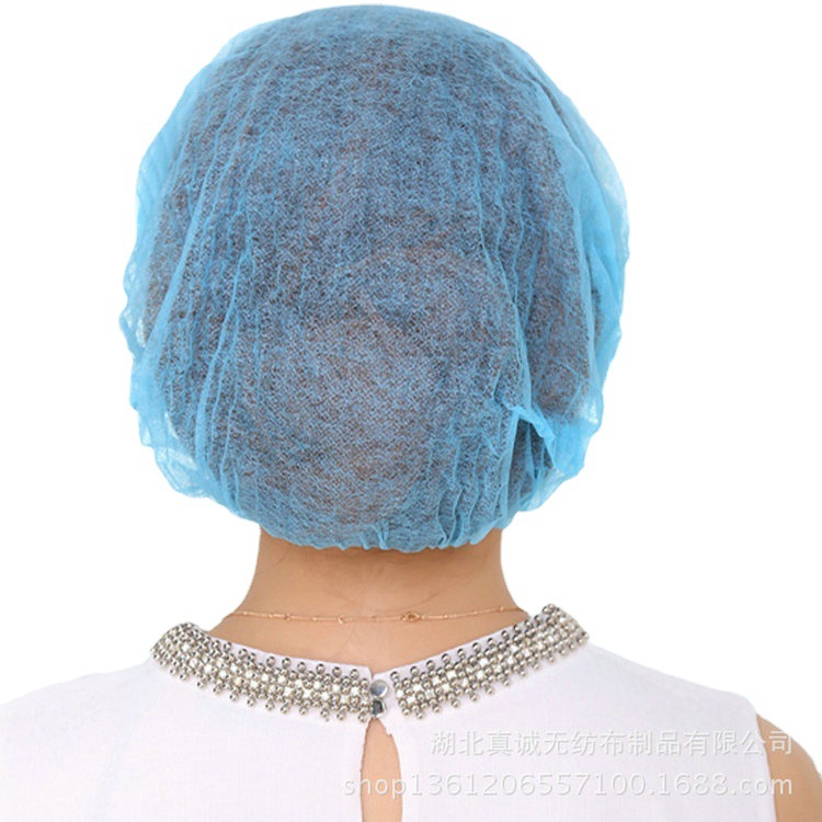 Disposable Non-Woven Strip Cap/Non-Woven Mushroom Cap/Disposable Cap Dust-Free Safety Helmet